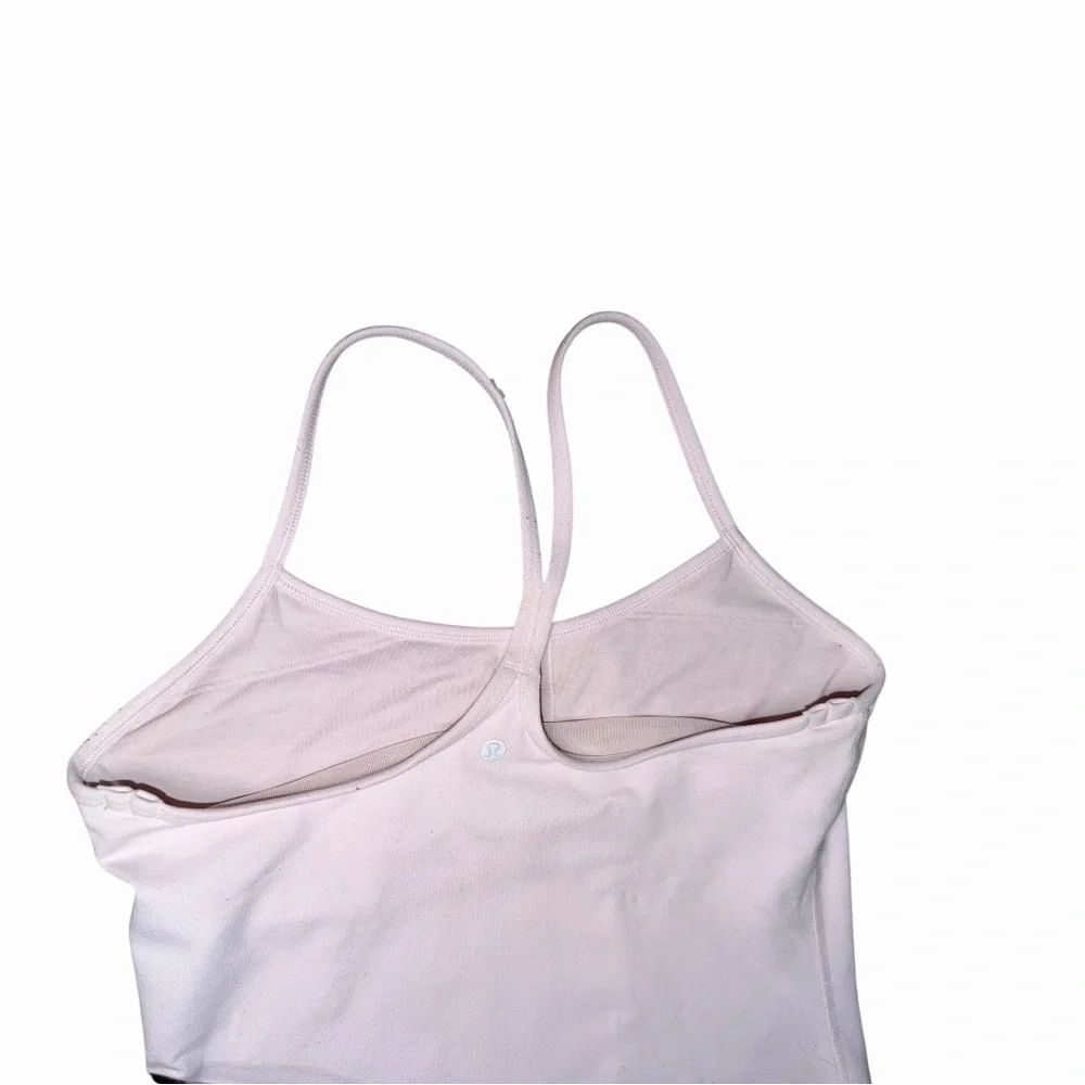 lululemon athletica Pale Pink Double-Strap Tank Top